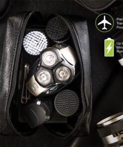 Remington XR1410 Verso Wet & Dry Men's Shaver & Trimmer Grooming Kit, Men's Electric Razor, Facial Cleaning Brush, Beard Trimmer 5 Piece with Shaver Head 32 91u5YPBirxL 1