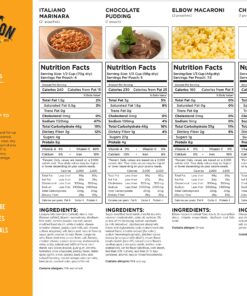 Augason Farms Lunch and Dinner Variety Pail Emergency Food Supply 4-Gallon Pail 40 91u7682blWL