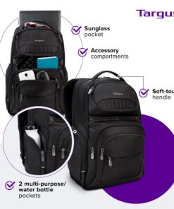 Targus Legend IQ Laptop Backpack Bag for Business Fits 16-Inch Laptop Professional Travel Backpack for Men and Women Carry on Backpack Bookbag Backpack Travel Backpack for Women Black(TSB705US) Legend Iq Backpack 16 91uDS1cIj4L