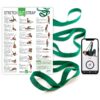 The Original Stretch Out Strap with Exercise Poster – Made in The USA by OPTP – Stretching Strap and Yoga Strap for Stretching, Physical Therapy Exercise and Flexibility