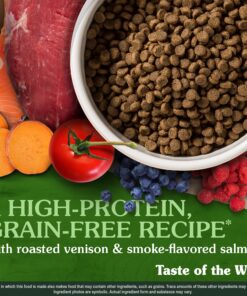 Taste Of The Wild Rocky Mountain Grain-Free Dry Cat Food With Roasted Venison & Smoke-Flavored Salmon 5lb 5 Pound (Pack of 1) 21 91uFFmsCDSL