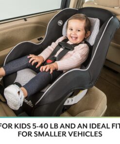 Evenflo Tribute LX 2-in-1 Lightweight Convertible Car Seat, Travel Friendly (Neptune Blue) Neptune Blue 25 91uHJXQ0v9L