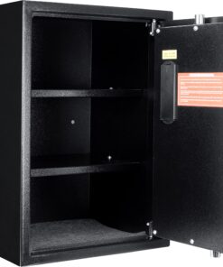 BARSKA Large Biometric Safe, Multi (AX11650) Black 14"x13"x19.75" 1.45 CU FT 17 91uHjGsXEdS