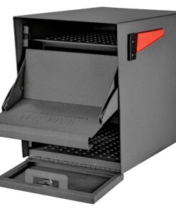Mail Boss 7205 Package Master Curbside Locking Security Mailbox | Granite 21.5 x 12 x 16.5 inches 24 91uSj7Wbd2L