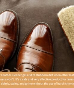 Furniture Clinic Leather Cleaner | Leather Furniture Cleaner | Cleaning Solution to Restore Leather Couches, Chairs, Shoes, Boots, Bags, Car Interiors & Seats | Removes Dirt & Grime 8.5oz/250ml 8.50 Fl Oz (Pack of 1) 21 91uhxEKbTWL 1