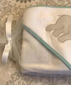 Luvable Friends Unisex Baby Hooded Towel with Five Washcloths, Cotton,Polyester,Ikat Elephant, One Size Ikat Elephant 1 Count (Pack of 1) 20 91ui8jGXCjL