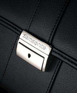 Samsonite Leather Flapover Briefcase One Size Black 14 91uoGq2RwZL