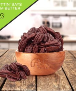 Alternative view of Nut Cravings - Candied Pecans Honey Glazed Praline, No Shell (16oz - 1 LB) Bulk Nuts Packed Fresh in Resealable Bag - Healthy Protein Food Snack, All Natural, Keto Friendly, Vegan, Kosher Pecans Candied 1 Pound (Pack of 1)