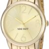 Nine West Women's Bracelet Watch Gold 5 91uuNawdvzL
