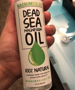 Pure Magnesium Oil Spray - 100% Natural Magnesium Spray - Sourced from The Dead Sea Topical Magnesium 8 Fl Oz (Pack of 1) 31 91uuVqgFVlL