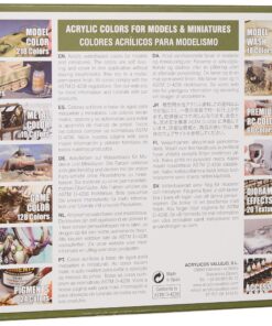 Vallejo Basic USA Acrylic Colors Paint Set, 17ml, Assorted Colors, 0.57 Fl Oz (Pack of 16) 27 91uuiuYcoL