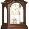 Bulova B1845 Durant Chiming Clock, Walnut