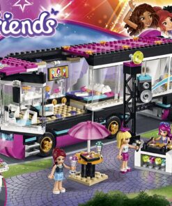 Alternative view of LEGO Friends 41106 Pop Star Tour Bus Building Kit