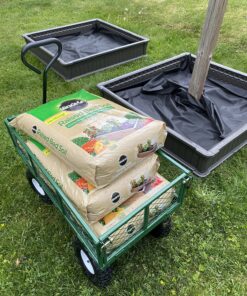 Lifetime 60069 Raised Garden Bed Kit, 4 by 4 Feet, Pack of 3 68 91v5MhXDiL