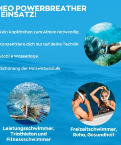 POWERBREATHER Sport White/Blue 15 91vFsQPLcxL