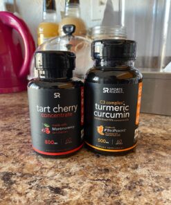 Sports Research Tart Cherry Concentrate - Made from Montmorency Tart Cherries - Non-GMO & Gluten Free (60 Liquid Softgels) 31 91vIi 9UIPL