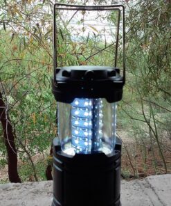 Lepro LED Camping Lantern, Super Bright, Battery Powered, IPX4 Water Resistant, Portable Emergency Lights for Hurricane, Storms, Outages, Collapsible, 2 Packs 44 91vKwMI8waL