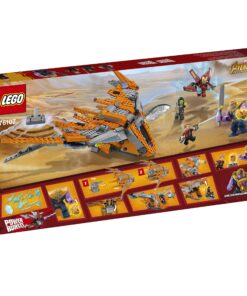 LEGO Marvel Super Heroes Avengers: Infinity War Thanos: Ultimate Battle 76107 Guardians of the Galaxy Starship Action Construction Toy (674 Pieces) (Discontinued by Manufacturer) 31 91vZT09333L
