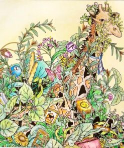 Mythographic Color and Discover: Animals: An Artist's Coloring Book of Amazing Creatures and Hidden Objects 63 91vcFcfvnqL