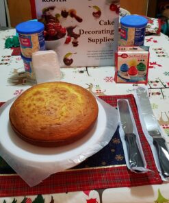 Kootek Cake Decorating Kit Baking Supplies Cake Turntable with 2 Frosting Straight Angled Spatula 3 Icing Smoother Scrapers Baking Accessories Tools for Beginners and Pros, White 37 91ve5hjx4sL