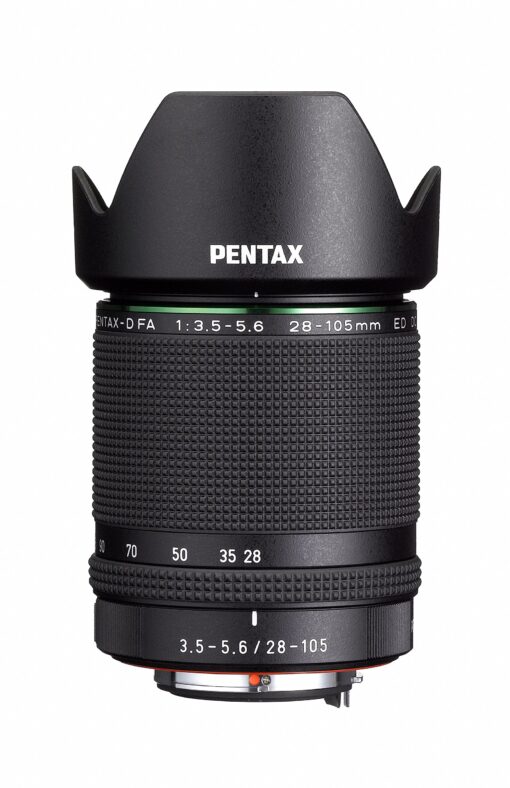 Pentax D FA 28-105mm F3.5-5.6ED DC WR HD Lens (Black) DFA 28-105mm F3.5-5.6