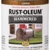 Rust-Oleum 239074 Stops Rust Hammered Finish Paint, Quart, Copper 32 Fl Oz (Pack of 1) 32 Fl Oz (Pack of 1) 40 91vofD1i6eL