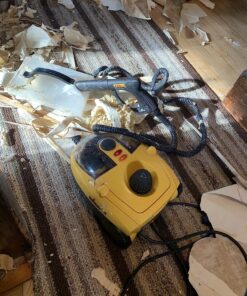 Wagner Spraytech 0282014 915e On-Demand Steam Cleaner & Wallpaper Removal, Multipurpose Power Steamer, 18 Attachments Included (Some Pieces Included in Storage Compartment) For Floor 915 Steam 67 91w6UUiG3DL