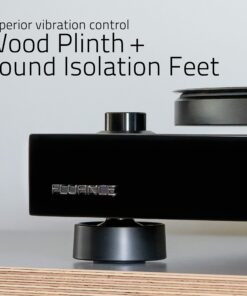 Fluance RT80 Classic High Fidelity Vinyl Turntable Record Player with Audio Technica AT91 Cartridge, Belt Drive, Built-in Preamp, Adjustable Counterweight, Solid Wood Plinth - Piano Black 27 91w7Vv bYBL