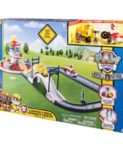PAW Patrol Launch N Roll Lookout Tower Track Set, Ages 3 & Up 21 91wWCG9zcVL