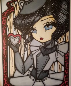 Sweet & Simple Whimsy Girls: Mermaids and More to Color 99 91wXBt0JBgL