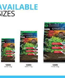 Fluval 12693 Plant and Shrimp Stratum for Freshwater Fish Tanks, 4.4 lbs. - Encourages Strong Plant Growth, Supports Neutral to Slightly Acidic pH 4.4 Pound (Pack of 1) Substrate 26 91wdf0rAMhL