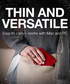 Alternative view of Seagate Backup Plus Slim 2TB External Hard Drive Portable HDD – Red USB 3.0 for PC Laptop and Mac, 2 Months Adobe CC Photography (STDR2000103)