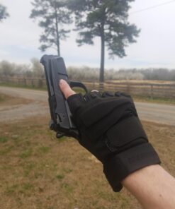 Seibertron S.O.L.A.G 1/2 Finger / Fingerless / Half Finger Multi-function Sports Gloves Black Medium 15 91wgUz5 8ZL