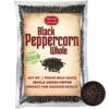 Spicy World Black Peppercorns Whole 1 Pound - As Seen On Tik Tok - Non-GMO, Steam Sterilized Whole Peppercorns for Grinder Refill Pepper