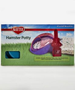 Kaytee Hamster Potty Assorted 6 Inches x 3.5 Inches x 2.75 Inches 6' l x 3.25' w x 2.5' h 10 91wouuWC4L