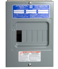 Square D by Schneider Electric HOM612L100SCP Homeline 100 Amp 6-Space 12-Circuit Indoor Surface, No Size, No Color ELECTRICAL_BOARD Load Center 17 91wvRHjCumL