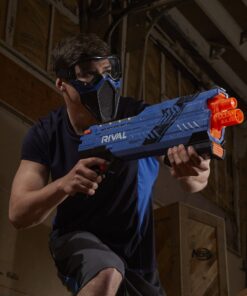 Nerf Rival Atlas XVI-1200 Blaster Toy, Blue 24 91xCsocyIcL
