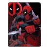 Northwest Deadpool Micro Raschel Throw Blanket, 46" x 60", Swordsman 46" x 60" 36 91xDffRNoFL