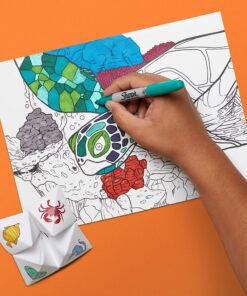 SHARPIE Permanent Markers, Fine Point, Assorted Colors, 36 Pack 36 Count (Pack of 1) 6 91xFDWbyRwL