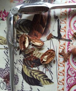 Magic Nutcracker Tool Works in Seconds. No Mess. Works on Walnuts, Almonds, Pecans, Hazelnuts. Great to Use As a Lemon Lime Squeezer. 54 91xFzNm3zmL