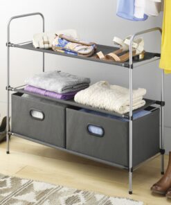 Whitmor Closet Shelves and Drawers - Multipurpose Portable Closet Organization Solution 26 91xHfE0ZKAL