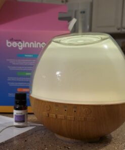 artnaturals Essential Oil Diffuser & Baby White Noise Sound Machine w/Night Light - 6 Natural Relaxing & Soothing Sounds - Sleep Therapy for Babies, Kids & Adults - Aromatherapy Humidifier for Bedroom 31 91xLlpODllL 3