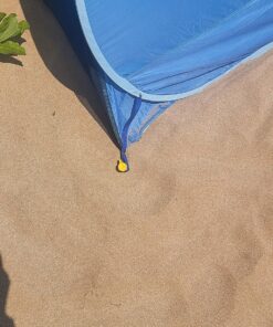 iCorer Automatic Pop Up Instant Portable Outdoors Quick Cabana Beach Tent Sun Shelter Blue 41 91xNPnKivjL