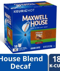 Alternative view of Maxwell House Decaf House Blend Medium Roast K-Cup Coffee Pods (18 Pods)