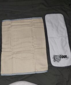 OsoCozy Prefolds Unbleached Cloth Baby Diapers, Size 1 (7-15 lbs), 6 Pack, Soft, Absorbent and Durable 100% Natural Cotton 43 91xQQdCmKXL