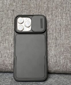 Simtect Designed for iPhone 14 Pro Max Case with Sliding Camera Cover, Shockproof & Mil-Grade Protective Phone Case for iPhone 14 Pro Max 6.7"- Black 1. Space Black 76 91xXCdg7zIL 1