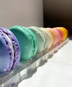 Jusalpha® Clear Acrylic Macaron/Cookies Display Tray (Capacity:10) 1 Capacity:10 12 91xdSC75N1L