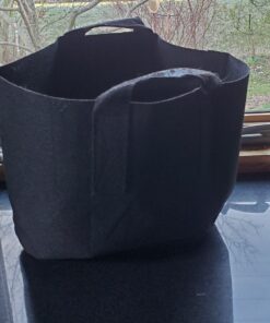 Ming Wei Garden Plant Bags / 6-Packs 5 Gallon Grow Bags/Aeration Fabric Pots/Handles (Black) Black 33 91xiCNoseL