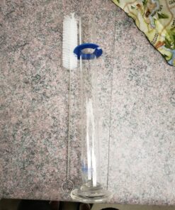 Hydrometer Alcohol Meter Test Kit: Distilled Alcohol American-Made 0-200 Proof Pro Series Traceable Alcoholmeter Tester Set with Glass Jar for Proofing Distilled Spirits - Made in America 26 91xiQsOfUiL