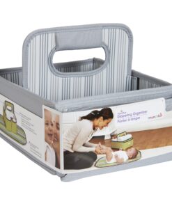 Munchkin® SaraBear Diapering Organizer, Grey Gray 9 91xnbaG6EoL
